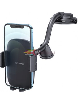 USAMS βάση smartphone αυτοκινήτου US-ZJ065 για ταμπλό/παρμπρίζ, μαύρη